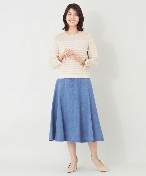 TO BE CHIC / トゥー ビー シック ニット・セーター | スパンコール ボーダーニット | 詳細2