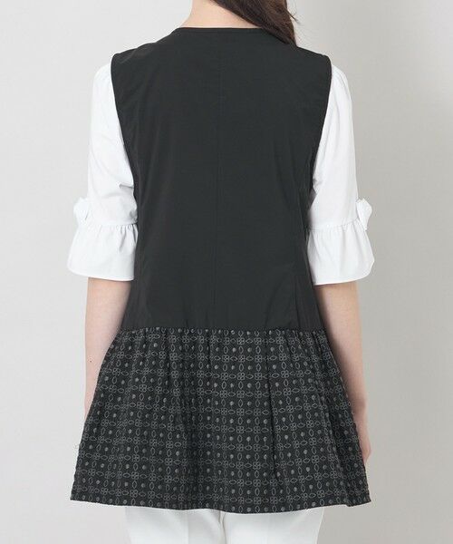 TO BE CHIC / トゥー ビー シック ノーカラージャケット | エンブロイダリーエレガンス ジレ | 詳細6