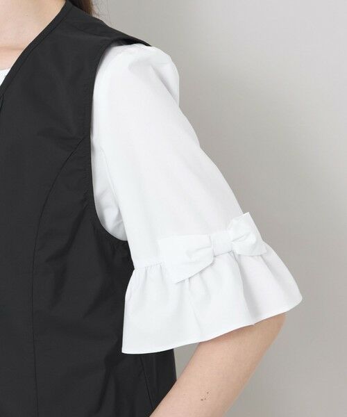 TO BE CHIC / トゥー ビー シック ノーカラージャケット | エンブロイダリーエレガンス ジレ | 詳細7