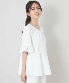 TO BE CHIC / トゥー ビー シック シャツ・ブラウス | バンブーレーヨンビジュー フレアチュニック