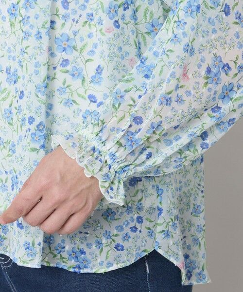 TO BE CHIC / トゥー ビー シック シャツ・ブラウス | プチフルール フリルブラウス | 詳細7