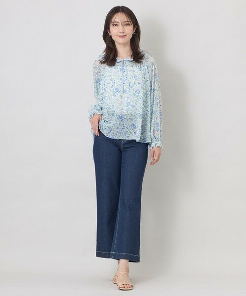 TO BE CHIC / トゥー ビー シック シャツ・ブラウス | プチフルール フリルブラウス | 詳細1