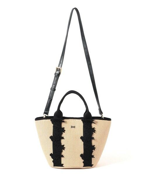 TO BE CHIC / トゥー ビー シック メッセンジャーバッグ・ウエストポーチ | フラワーレース　バスケット | 詳細8