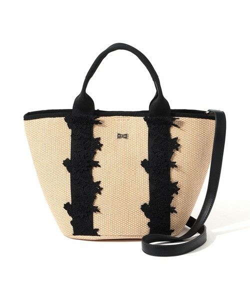 TO BE CHIC / トゥー ビー シック メッセンジャーバッグ・ウエストポーチ | フラワーレース　バスケット | 詳細9