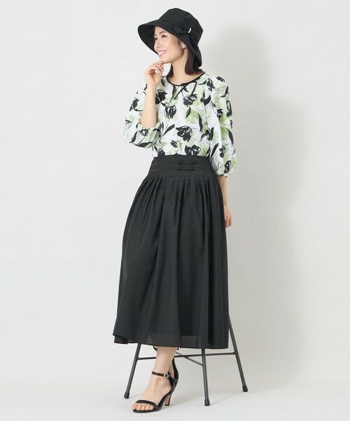 TO BE CHIC / トゥー ビー シック ハット | サイドリボン キャペリン | 詳細1