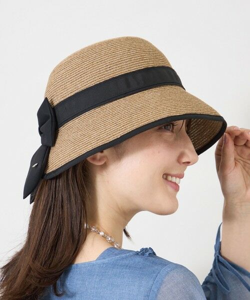 TO BE CHIC / トゥー ビー シック ハット | バックリボン ブレードハット | 詳細4