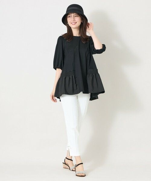 TO BE CHIC / トゥー ビー シック ハット | バックリボン ブレードハット | 詳細1