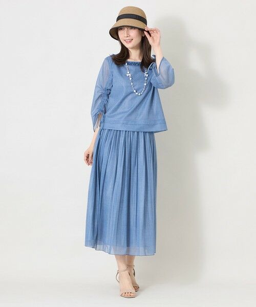 TO BE CHIC / トゥー ビー シック ハット | バックリボン ブレードハット | 詳細2