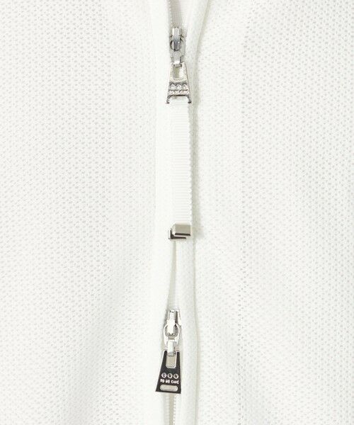 TO BE CHIC / トゥー ビー シック ノーカラージャケット | ラッセルエアリー ロングブルゾン | 詳細7