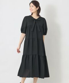 TO BE CHIC / トゥー ビー シック ロング・マキシ丈ワンピース | ヴェール ティアードドレス