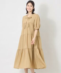 TO BE CHIC / トゥー ビー シック ロング・マキシ丈ワンピース | ヴェール ティアードドレス