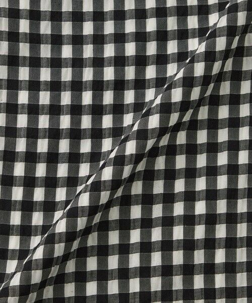 TO BE CHIC / トゥー ビー シック ロング・マキシ丈ワンピース | シアーギンガム ロールネック ワンピース | 詳細11