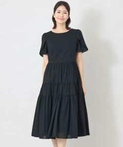 TO BE CHIC / トゥー ビー シック ロング・マキシ丈ワンピース | 【予約販売】ウェーブローン エアリーティアードドレス