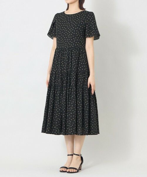 TO BE CHIC / トゥー ビー シック ロング・マキシ丈ワンピース | 【予約販売】ウェーブローン エアリーティアードドレス | 詳細4