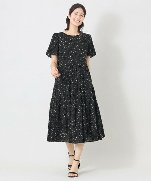 TO BE CHIC / トゥー ビー シック ロング・マキシ丈ワンピース | 【予約販売】ウェーブローン エアリーティアードドレス | 詳細1