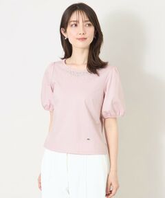 TO BE CHIC / トゥー ビー シック カットソー | ビジュー＆ホットフィックス カットソー