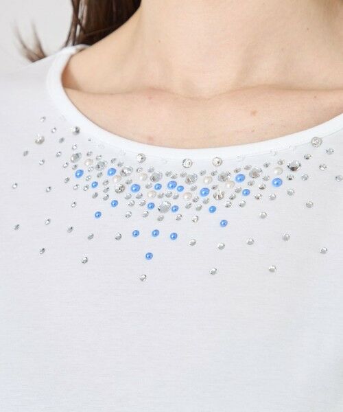 TO BE CHIC / トゥー ビー シック カットソー | ビジュー＆ホットフィックス カットソー | 詳細11