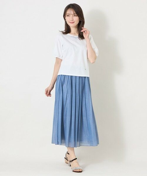 TO BE CHIC / トゥー ビー シック カットソー | ビジュー＆ホットフィックス カットソー | 詳細2