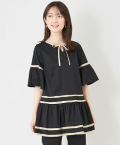 TO BE CHIC / トゥー ビー シック カットソー | バイカラーカットソー チュニック