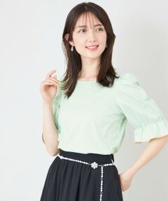 TO BE CHIC / トゥー ビー シック カットソー | ポイントリボン デザインプルオーバー