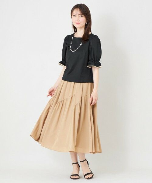 TO BE CHIC / トゥー ビー シック カットソー | ポイントリボン デザインプルオーバー | 詳細3