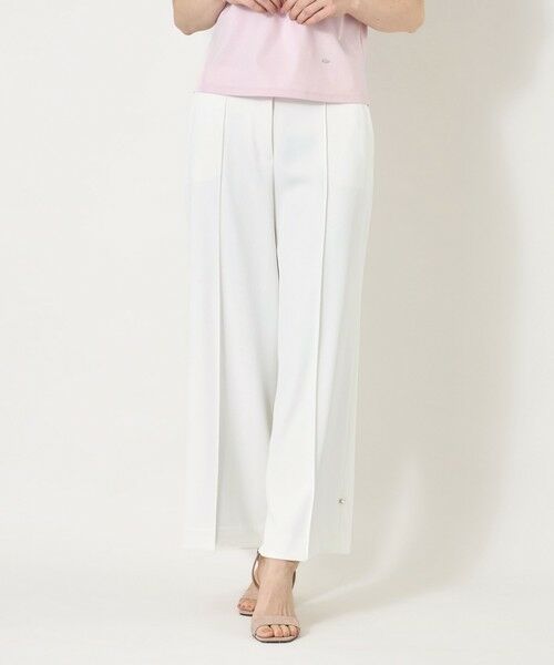 TO BE CHIC / トゥー ビー シック その他パンツ | ワルツラインストーン ワイドパンツ（オフホワイト1）