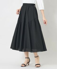 TO BE CHIC / トゥー ビー シック ロング・マキシ丈スカート | ヴェールパネル スカート