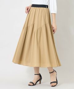 TO BE CHIC / トゥー ビー シック ロング・マキシ丈スカート | ヴェールパネル スカート