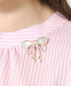 TO BE CHIC / トゥー ビー シック ネックレス・ペンダント・チョーカー | ダブルリボン ブローチ