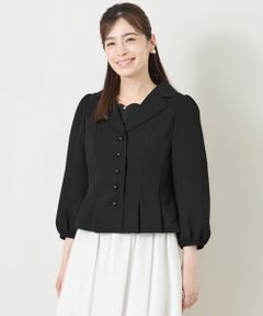 TO BE CHIC / トゥー ビー シック ノーカラージャケット | BOB＆PINK ショートテーラードジャケット