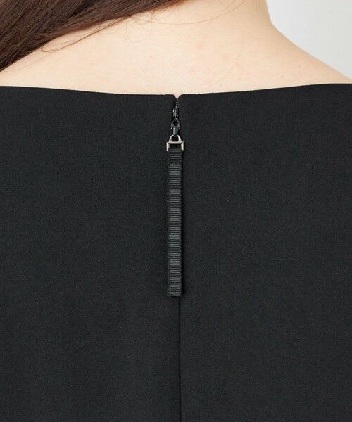 TO BE CHIC / トゥー ビー シック ロング・マキシ丈ワンピース | BOB＆PINK シャドウエアチュールアクセントワンピース | 詳細10