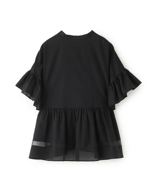 TO BE CHIC / トゥー ビー シック シャツ・ブラウス | ウェーブローン ヘムシアーチュニック | 詳細1