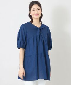 TO BE CHIC / トゥー ビー シック シャツ・ブラウス | ウェーブローン エアリーティアードチュニック