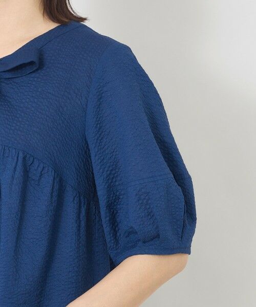 TO BE CHIC / トゥー ビー シック シャツ・ブラウス | ウェーブローン エアリーティアードチュニック | 詳細9