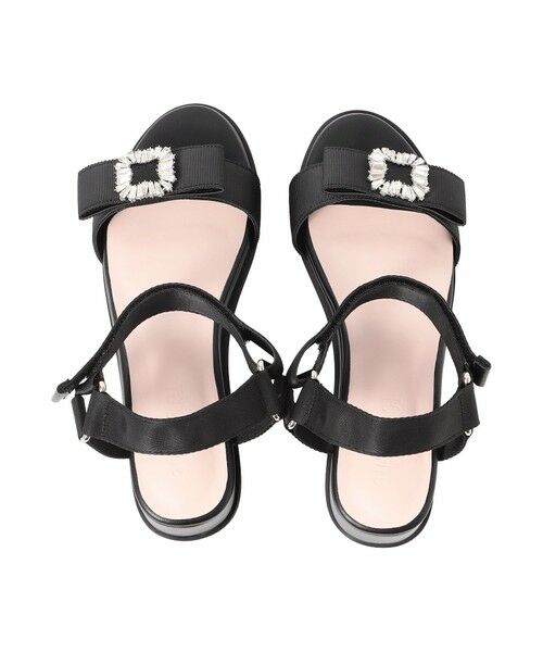 TO BE CHIC / トゥー ビー シック スニーカー | ビジューリボン サンダル | 詳細5