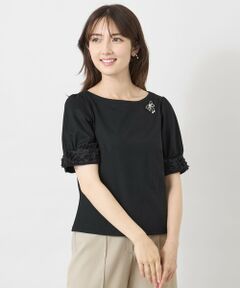 TO BE CHIC / トゥー ビー シック カットソー | フラワーチュール ドッキングカットソー