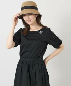 TO BE CHIC / トゥー ビー シック カットソー | ハイゲージポンチ レーススリーブトップス