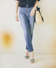 TO BE CHIC / トゥー ビー シック その他パンツ | ビーズ刺しゅう リボンスリムデニム