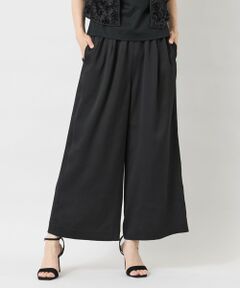 TO BE CHIC / トゥー ビー シック その他パンツ | ヴィンテージライク サテンイージーパンツ