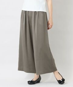 TO BE CHIC / トゥー ビー シック その他パンツ | ヴィンテージライク サテンイージーパンツ