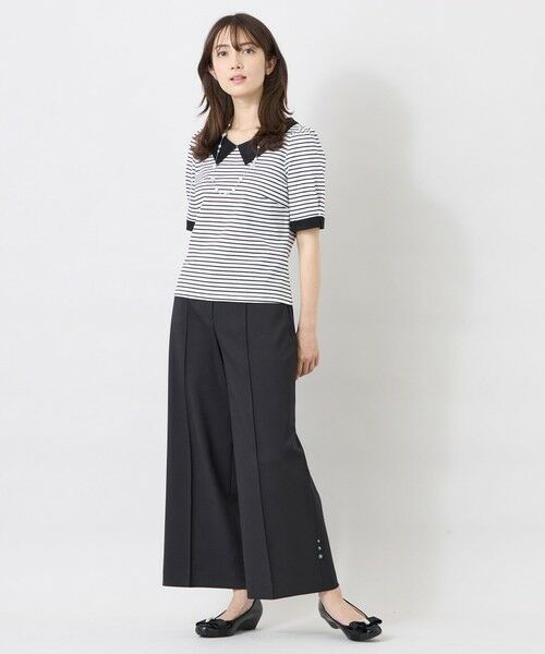 TO BE CHIC / トゥー ビー シック その他パンツ | フルダルストレッチ ワイドパンツ | 詳細2
