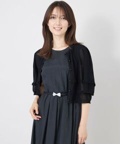 TO BE CHIC / トゥー ビー シック ブルゾン | ハイツイスト シアーニットカーディガン
