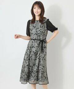 TO BE CHIC / トゥー ビー シック ロング・マキシ丈ワンピース | リュクスエンブロイダリーチュール ワンピース