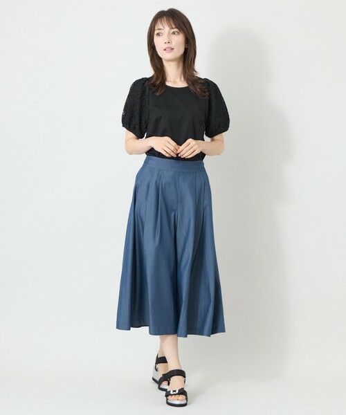 TO BE CHIC / トゥー ビー シック カットソー | ラッセルレースコンビ カットソー | 詳細2