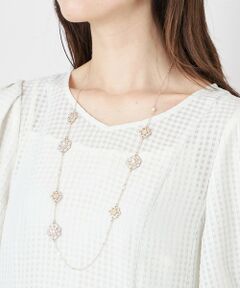 TO BE CHIC / トゥー ビー シック ネックレス・ペンダント・チョーカー | ビジューフラワーステーションネックレス