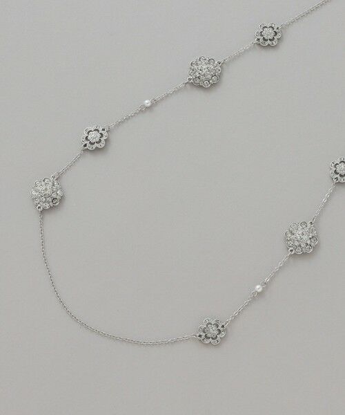 TO BE CHIC / トゥー ビー シック ネックレス・ペンダント・チョーカー | ビジューフラワーステーションネックレス | 詳細1