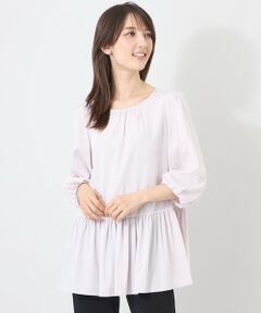 TO BE CHIC / トゥー ビー シック シャツ・ブラウス | ギャザーデザイン チュニックブラウス