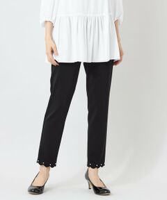 TO BE CHIC / トゥー ビー シック その他パンツ | マットダンボール スカラップスリムパンツ