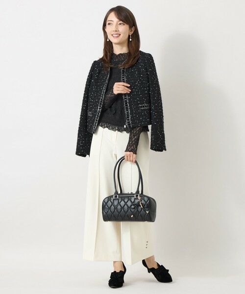 TO BE CHIC / トゥー ビー シック メッセンジャーバッグ・ウエストポーチ | リボンダイヤキルト ボストンバッグ | 詳細4