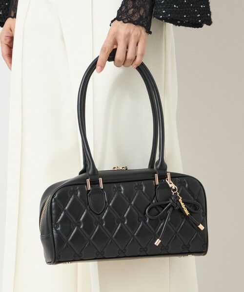 TO BE CHIC / トゥー ビー シック メッセンジャーバッグ・ウエストポーチ | リボンダイヤキルト ボストンバッグ | 詳細1